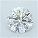 Lab Grown Diamond 1.50 Carats, Round with Ideal Cut, F Color, VVS2 Clarity and Certified by IGI