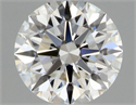 Diamante Natural 0.40 quilates, Redondo , Color G, claridad IF y certificado GIA
