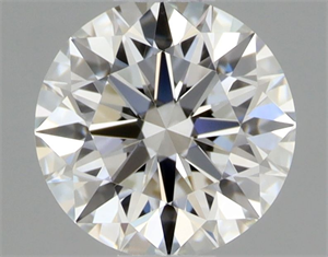 Foto Diamante Natural 0.40 quilates, Redondo , Color G, claridad IF y certificado GIA de