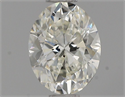 Diamante Natural 0.72 quilates, Ovalado , Color H, claridad SI1 y certificado IGI