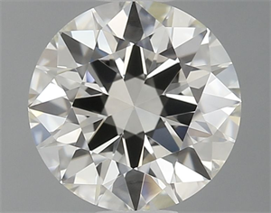 Picture of Natural Diamond 1.00 Carats, Round with Excellent Cut, J Color, SI1 Clarity and Certified by GIA