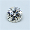 Diamante Natural 0.73 quilates, Redondo , Color L, claridad VS2 y certificado GIA