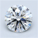 Natural Diamond 3.06 Carats, Round with Excellent Cut, D Color, VVS2 Clarity and Certified by GIA