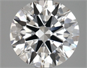 Del inventario de diamantes de laboratorio, 2.13 quilates, Redondo , Color E, claridad VS2 y certificado GIA