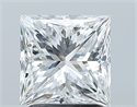 Diamante Natural 2.01 quilates, Princesa , Color D, claridad SI1 y certificado GIA