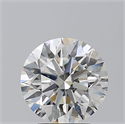 Natural Diamond 2.51 Carats, Round with Excellent Cut, H Color, SI2 Clarity and Certified by GIA