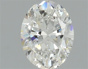 Foto Diamante Natural 1.00 quilates, Ovalado , Color G, claridad SI1 y certificado GIA de