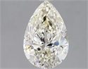 Natural Diamond 1.51 Carats, Pear with  Cut, K Color, SI2 Clarity and Certified by GIA