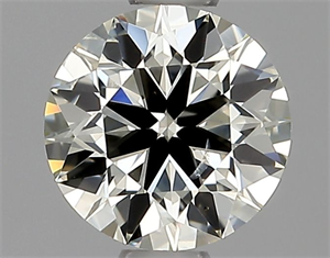 Picture of Natural Diamond 0.70 Carats, Round with Very Good Cut, M Color, SI2 Clarity and Certified by GIA