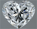 Natural Diamond 0.50 Carats, Heart with  Cut, G Color, VS1 Clarity and Certified by GIA