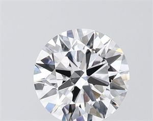 Picture of Lab Grown Diamond 1.03 Carats, Round with Ideal Cut, D Color, VVS2 Clarity and Certified by IGI