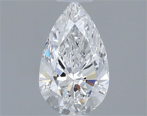Picture of Natural Diamond 0.70 Carats, Pear with  Cut, E Color, VS2 Clarity and Certified by GIA