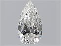 Natural Diamond 0.70 Carats, Pear with  Cut, G Color, VS2 Clarity and Certified by GIA
