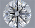 Lab Grown Diamond 1.24 Carats, Round with Ideal Cut, E Color, VVS2 Clarity and Certified by IGI