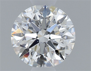 Picture of Natural Diamond 0.73 Carats, Round with Excellent Cut, D Color, SI1 Clarity and Certified by GIA