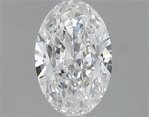 Picture of Natural Diamond 1.00 Carats, Oval with  Cut, E Color, SI2 Clarity and Certified by GIA