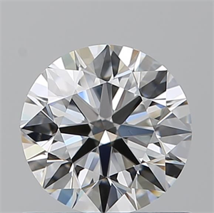 Picture of Natural Diamond 0.82 Carats, Round with Excellent Cut, F Color, VS1 Clarity and Certified by GIA