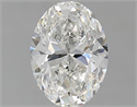 Diamante Natural 1.00 quilates, Ovalado , Color H, claridad VS1 y certificado GIA