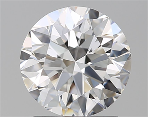 Picture of Natural Diamond 1.81 Carats, Round with Excellent Cut, G Color, VVS2 Clarity and Certified by GIA