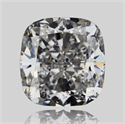 Diamante Natural 1.51 quilates, Del cojín , Color D, claridad SI1 y certificado GIA