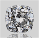 Natural Diamond 0.50 Carats, Cushion with  Cut, D Color, VVS2 Clarity and Certified by GIA