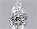 Natural Diamond 0.40 Carats, Pear with  Cut, G Color, SI1 Clarity and Certified by GIA