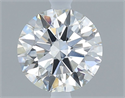 Diamante Natural 0.55 quilates, Redondo , Color G, claridad VVS2 y certificado GIA