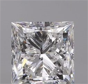 Picture of Natural Diamond 1.01 Carats, Princess with  Cut, F Color, SI1 Clarity and Certified by GIA