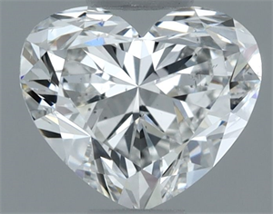 Picture of Natural Diamond 0.61 Carats, Heart with  Cut, G Color, SI1 Clarity and Certified by GIA