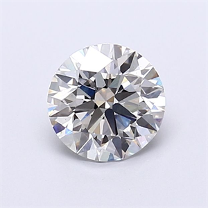 Picture of Lab Grown Diamond 1.52 Carats, Round with Ideal Cut, G Color, SI1 Clarity and Certified by IGI