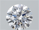 Lab Grown Diamond 0.71 Carats, Round with Ideal Cut, D Color, VS2 Clarity and Certified by IGI