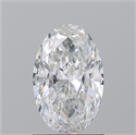 Natural Diamond 1.20 Carats, Oval with  Cut, F Color, SI2 Clarity and Certified by GIA