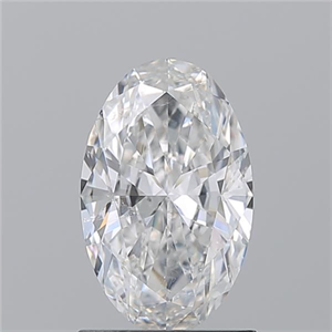 Picture of Natural Diamond 1.20 Carats, Oval with  Cut, F Color, SI2 Clarity and Certified by GIA
