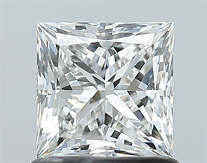 Foto Diamante Natural 1.00 quilates, Princesa , Color H, claridad VS2 y certificado GIA de