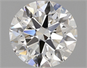 Diamante Natural 1.73 quilates, Redondo , Color H, claridad VVS1 y certificado GIA