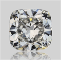 Natural Diamond 0.54 Carats, Cushion with  Cut, G Color, IF Clarity and Certified by GIA