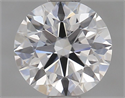 Del inventario de diamantes de laboratorio, 0.75 quilates, Redondo , Color D, claridad VVS2 y certificado IGI