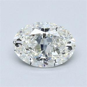 Picture of Natural Diamond 1.01 Carats, Oval with  Cut, I Color, VS1 Clarity and Certified by GIA