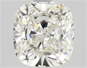 Natural Diamond 1.90 Carats, Cushion with  Cut, I Color, VVS1 Clarity and Certified by GIA
