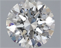 Natural Diamond 0.70 Carats, Round with Excellent Cut, H Color, VVS1 Clarity and Certified by GIA