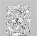 Diamante Natural 2.01 quilates, Radiante , Color E, claridad SI1 y certificado GIA