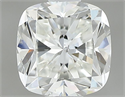 Natural Diamond 0.66 Carats, Cushion with  Cut, I Color, SI1 Clarity and Certified by GIA