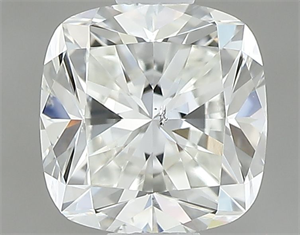 Picture of Natural Diamond 0.66 Carats, Cushion with  Cut, I Color, SI1 Clarity and Certified by GIA