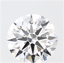 Lab Grown Diamond 2.51 Carats, Round with Ideal Cut, E Color, VVS2 Clarity and Certified by IGI