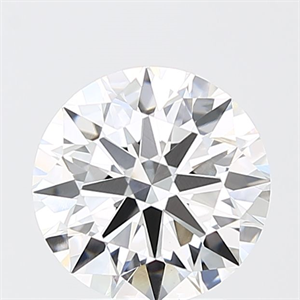 Picture of Lab Grown Diamond 2.51 Carats, Round with Ideal Cut, E Color, VVS2 Clarity and Certified by IGI