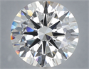 Lab Grown Diamond 6.06 Carats, Round with Excellent Cut, E Color, VVS2 Clarity and Certified by IGI
