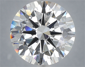 Picture of Lab Grown Diamond 6.06 Carats, Round with Excellent Cut, E Color, VVS2 Clarity and Certified by IGI