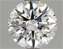 Del inventario de diamantes de laboratorio, 1.51 quilates, Redondo , Color F, claridad VVS1 y certificado GIA