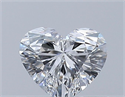 Natural Diamond 0.40 Carats, Heart with  Cut, D Color, VS1 Clarity and Certified by GIA