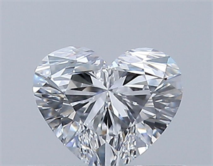 Picture of Natural Diamond 0.40 Carats, Heart with  Cut, D Color, VS1 Clarity and Certified by GIA
